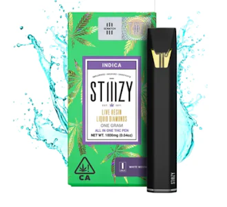STIIIZY - STIIIZY - 1g Live Resin Liquid Diamonds AIO Vape - White Widow