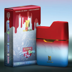 Magnum - Super Bomb Pop - 2g Live Resin + Liquid Diamonds Disposable (Magnum)