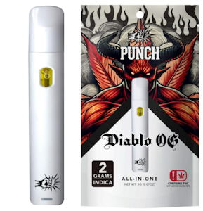 PUNCH EDIBLES & EXTRACTS - Diablo OG - 2g Distillate Disposable (Punch)