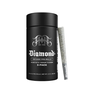 HEAVY HITTERS - Heavy Hitters x Greenline Infused 5pk Prerolls 2.5g Watermelon R****