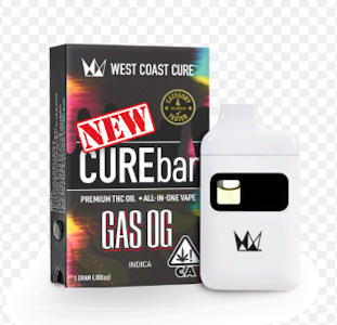 West Coast Cure - Gas OG | 1g | AIO CUREbar | West Coast Cure