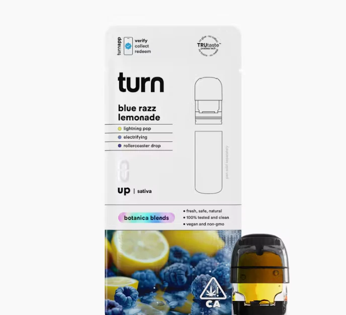 turn - Turn - 1g Pod - Blue Razz Lemonade Main Image
