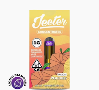 Jeeter Juice - 1g Liquid Diamonds Cart - Peaches