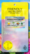 Friendly Brand - Hawaiian Snow -Cured Resin - Vape Cart - 1g