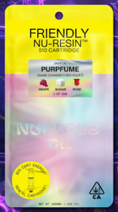 FRIENDLY BRAND - Friendly Brand - Purpfume - Live Resin - Vape Cart - 1g