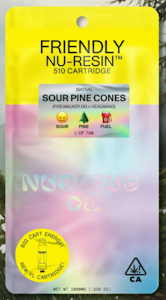 FRIENDLY BRAND - Friendly Brand - Sour Pine Cones - Live Resin - Vape Cart - 1g