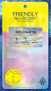 FRIENDLY BRAND - Friendly Brand - Melonatta - Cured Resin - Vape Cart - 1g