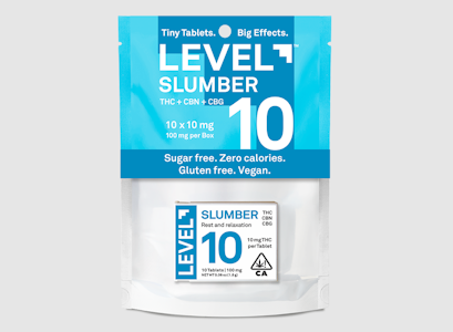 LEVEL+ - LEVEL 10 Slumber THC/CBN/CBG 10-Pack - Level