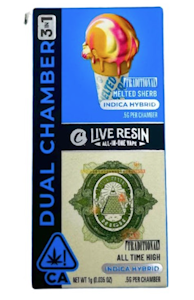 COOKIES - COOKIES | MELTED SHERB & ALL TIME HIGH LIVE RESIN DUAL CHAMBER - AIO | CARTRIDGE | 1G