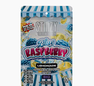 STIIIZY - STIIIZY 100mg Blue Raspberry LEMONADE Gummies 10ct