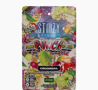STIIIZY - STIIIZY 100mg Fruit Punch Splash Original Gummies 10ct