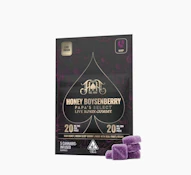 Heavy Hitters 1:1 CBN Sleep Honey Boysenberry Rosin Gummies