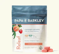 Papa & Barkley 20:1 CBD Strawberry Peach Releaf Gummies