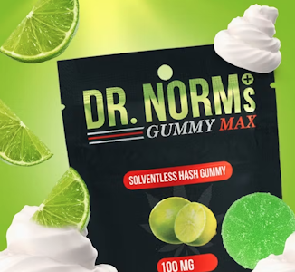 DR. NORM'S - Dr. Norm's 100mg Key Lime High MAX High Dose Single Gummy