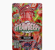 STIIIZY 100mg Sour Strawberry Nano Gummies 10ct