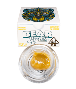 BEAR LABS - Bear Labs T3 Budder 1g Sherblato 33