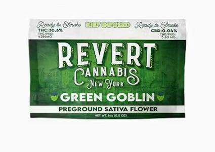 Revert - GREEN GOBLIN INFUSED PREGROUND FLOWER - REVERT - 14g