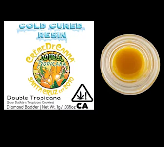 CREME DE CANNA - Creme de Canna Diamond Badder 1g Double Tropicana