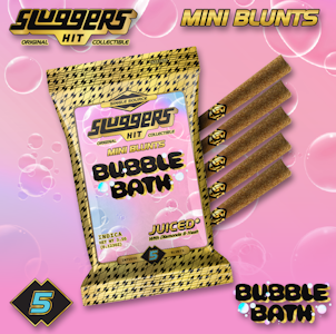 HIT SLUGGERS - 5pk - Bubble Bath - Infused Blunts - 3.5g (I) - Sluggers