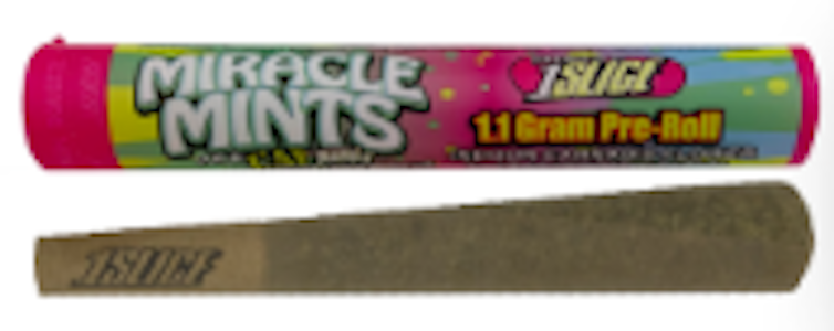 1Slice - 1Slice - Miracle Mints - 24.90% THC - 1.1g - Pre-Roll