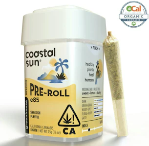 COASTAL SUN - Coastal Sun Infused Pre-rolls 10pk 3.5g - E85 26%