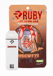 Ruby Concentrates - Ruby Concentrates - Disposable - Live Resin - Biscotti - 1G
