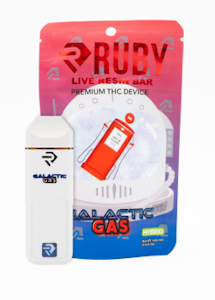 Ruby Concentrates - Ruby Concentrates - Disposable - Live Resin - Galactic Gas - 1G