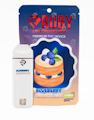 Ruby - Disposable - Live Resin - Blueberry Shortcake - 1G