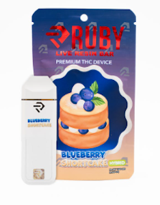 Ruby Concentrates - Ruby Concentrates - Disposable - Live Resin - Blueberry Shortcake - 1G