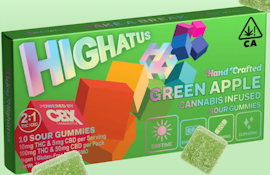 [Highatus] Gummies - 2:1 150mg - Green Apple CBD