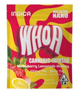 WHOA - Whoa - Edibles - Strawberry :Lemonade - 5 pack - 100MG