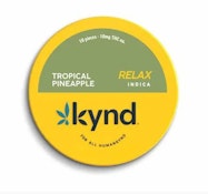 Relax Tropical Pineapple Gummies - 100mg - SIN