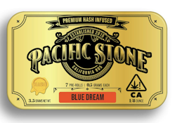 Pacific Stone 7pk Blue Dream 41% - Hash Infused Prerolls