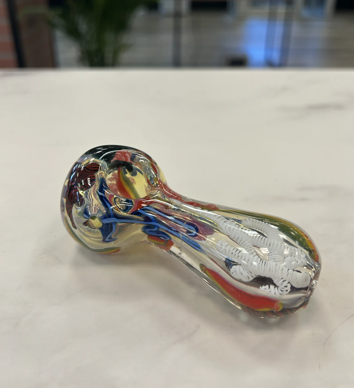 Khan's Glass - Rasta Party Glass Pipe Main Image