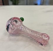 Pink Swirl Glass Pipe