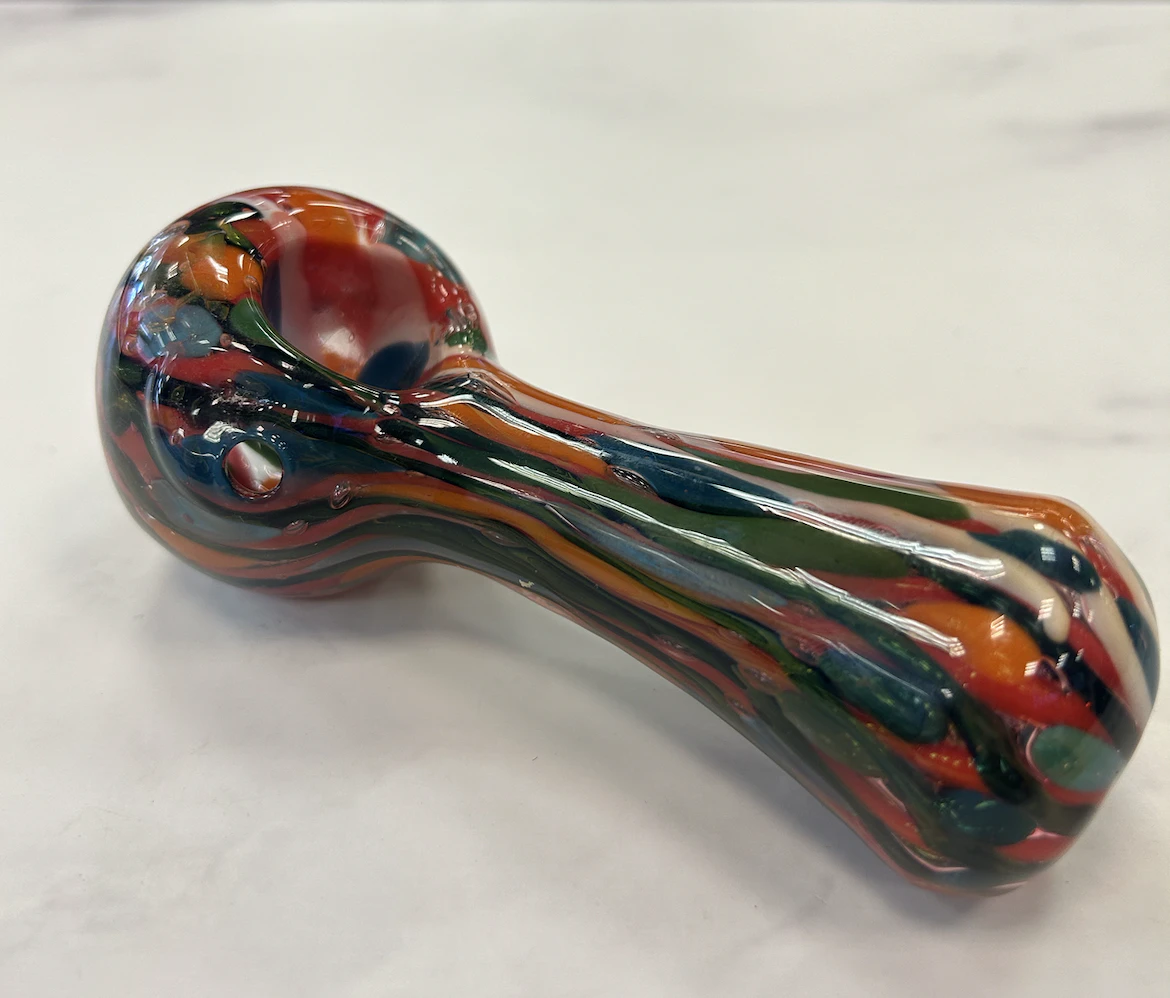Khan's Glass - Stained Glass Glass Pipe Main Image