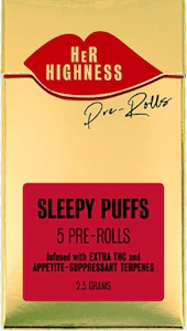 HER HIGHNESS - HER HIGHNESS | SLEEPY PUFFS | 2.5G 5PK