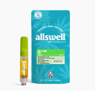 ALLSWELL - Key Lime Pie - 1g Vape Cartridge (Allswell)