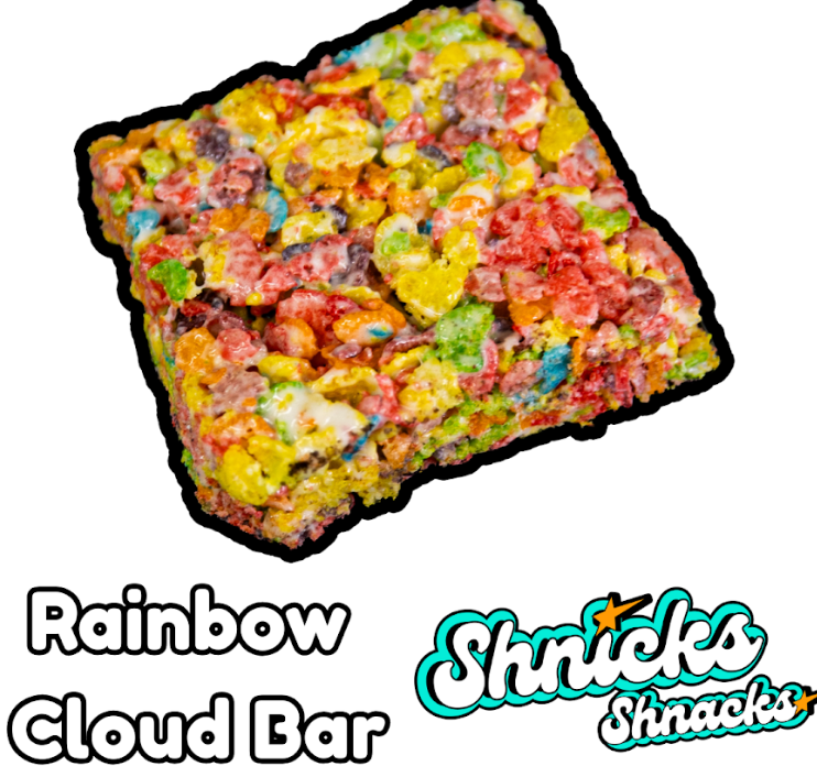 [REC] Shnicks Shnacks | Rainbow Cloud Bar | 10mg