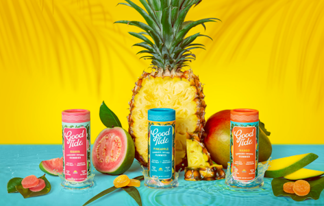 Good Tide - [REC] GOOD TIDE | Pineapple Gummies | Rosin Infused | 10ct/100mg