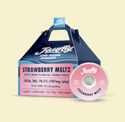 Strawberry Meltz live rosin badder | 1g