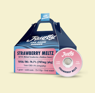 JAUNTY - Strawberry Meltz live rosin badder | 1g