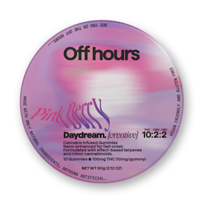 OFF HOURS - Day Dream Creative Gummies | CBG+CBC Enhanced | 10pack