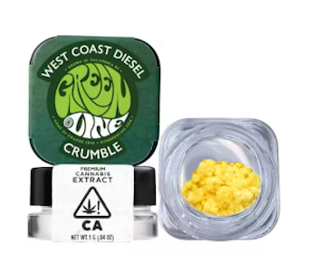 GREEN LINE - [GREENLINE] CRUMBLE - 1G - WEST COAST DIESEL (S)