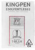  [Kingpen] Solventless Cartridge - 1g - Strawberry Bliss (S)