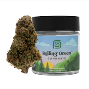 BLACK GRAPE FLOWER ROLLING GREEN - 3.5g