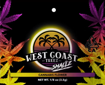 West Coast Treez - Lemon Pebblez - 3.5g Smalls Flower (West Coast Treez)