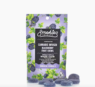 Smokiez 100mg Sweet Blackberry Gummies