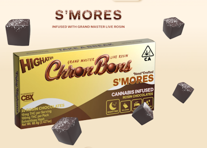 Highatus - S'mores Chronbons | 100mg | 10pack | Highatus