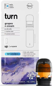 TURN - [Turn] Solventless Pod - 0.5g - grapes n cream (H)